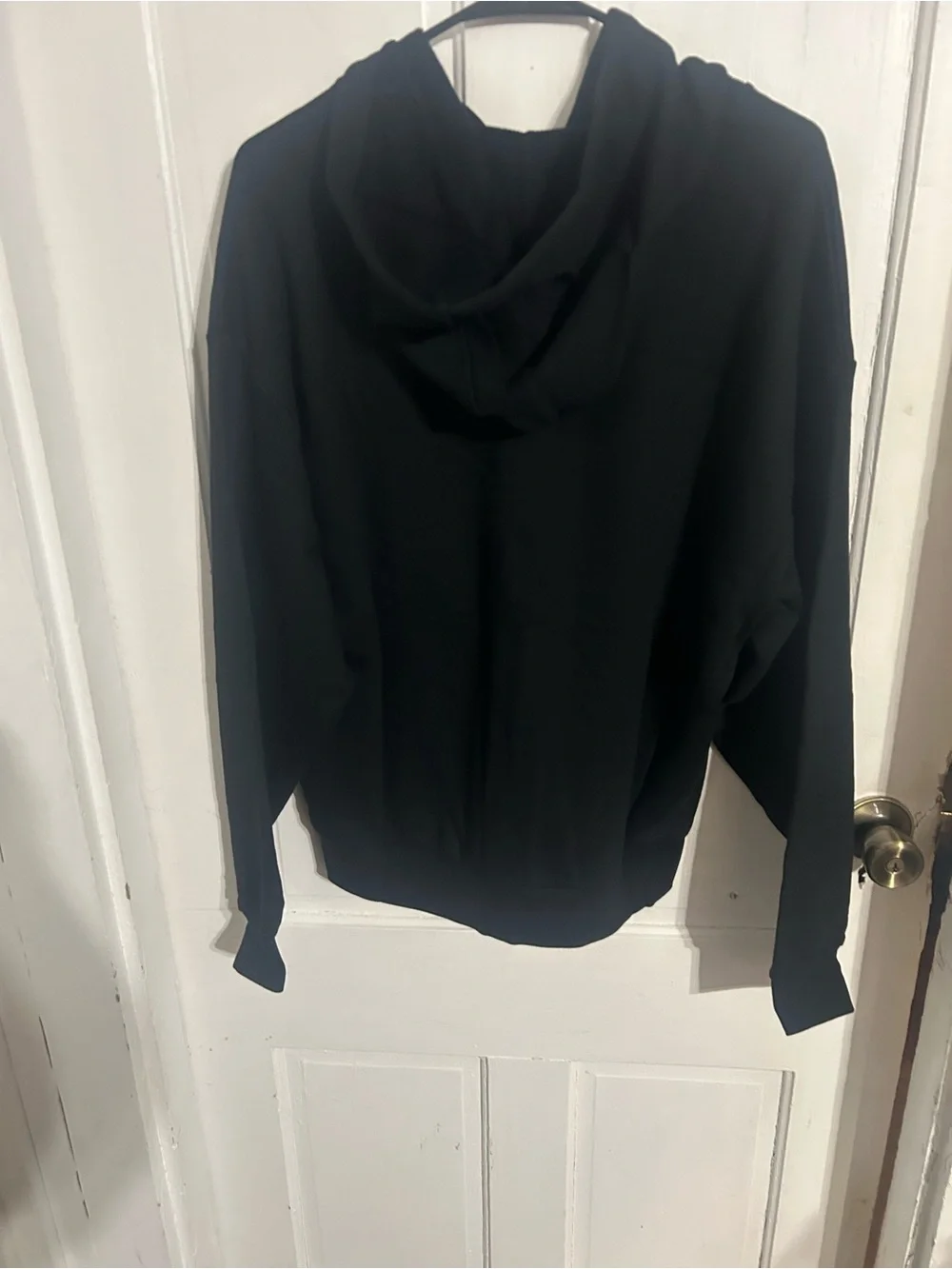 ALO Yoga Men's Black Full-Zip Hoodie Sweatshirt